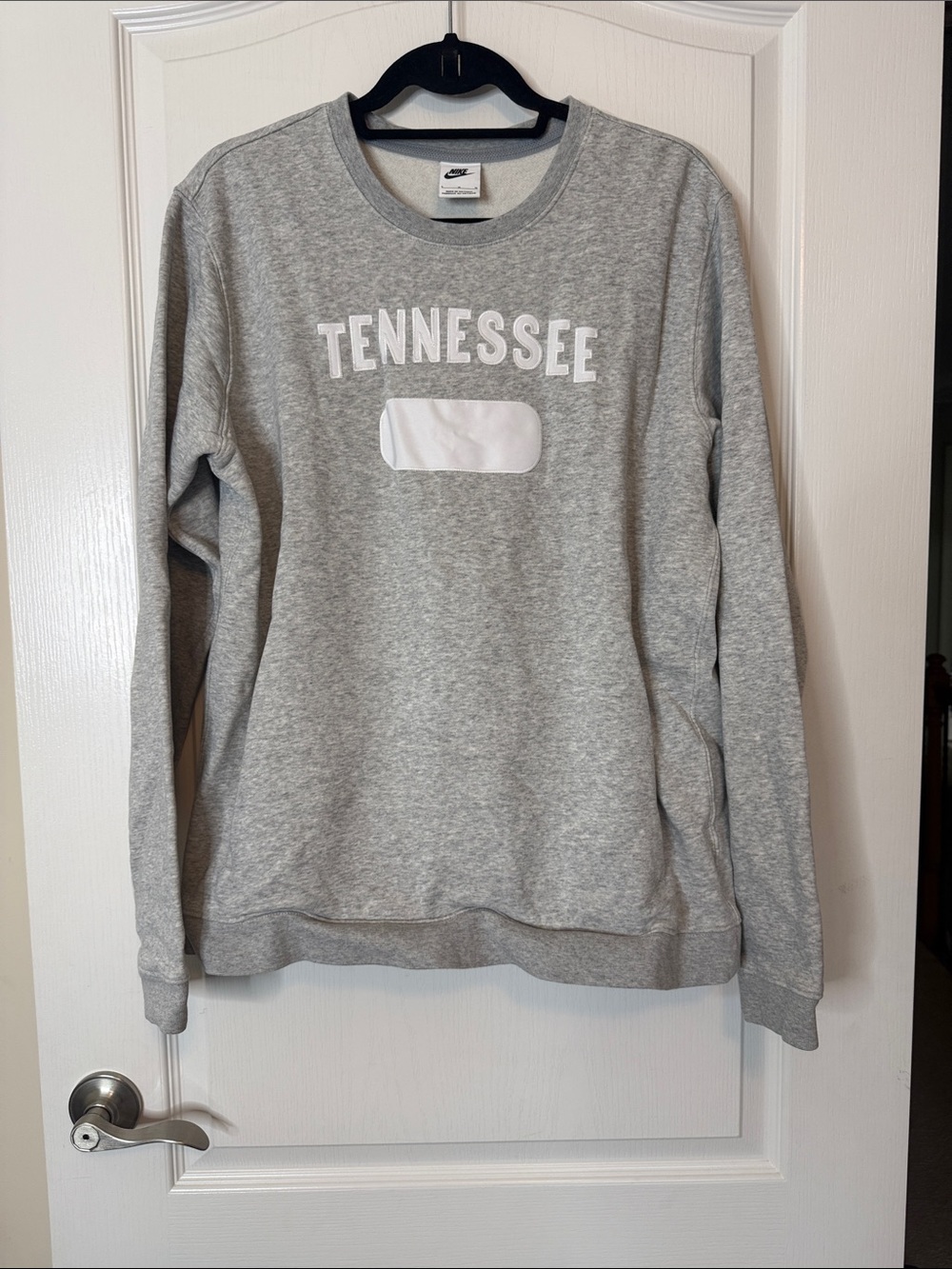 Nike Tennessee Vols Sweatshirt Pockets Gray Large